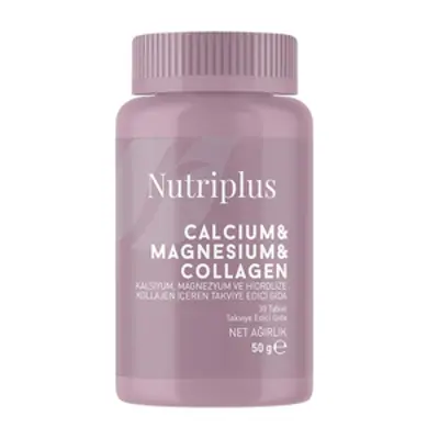 image of Nutriplus Calciu & Magneziu & Colagen