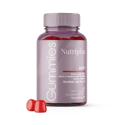 image of NUTRIPLUS ACV Gummy 60 caps.