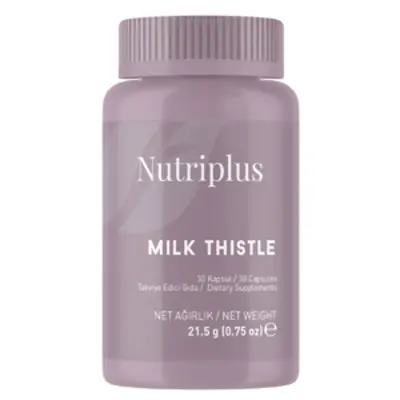 image of NUTRIPLUS Milk Thistle 30 caps.