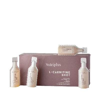 image of NUTRIPLUS Shot L-Carnitina 12 x 50ml.